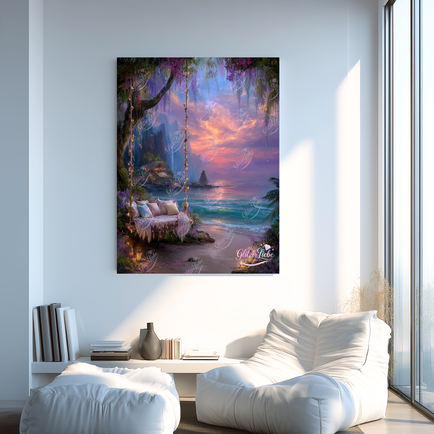 Diamond Painting "Küstenzauber" by Maggie, 75x110 cm, 201 Farben, Vorbestellung