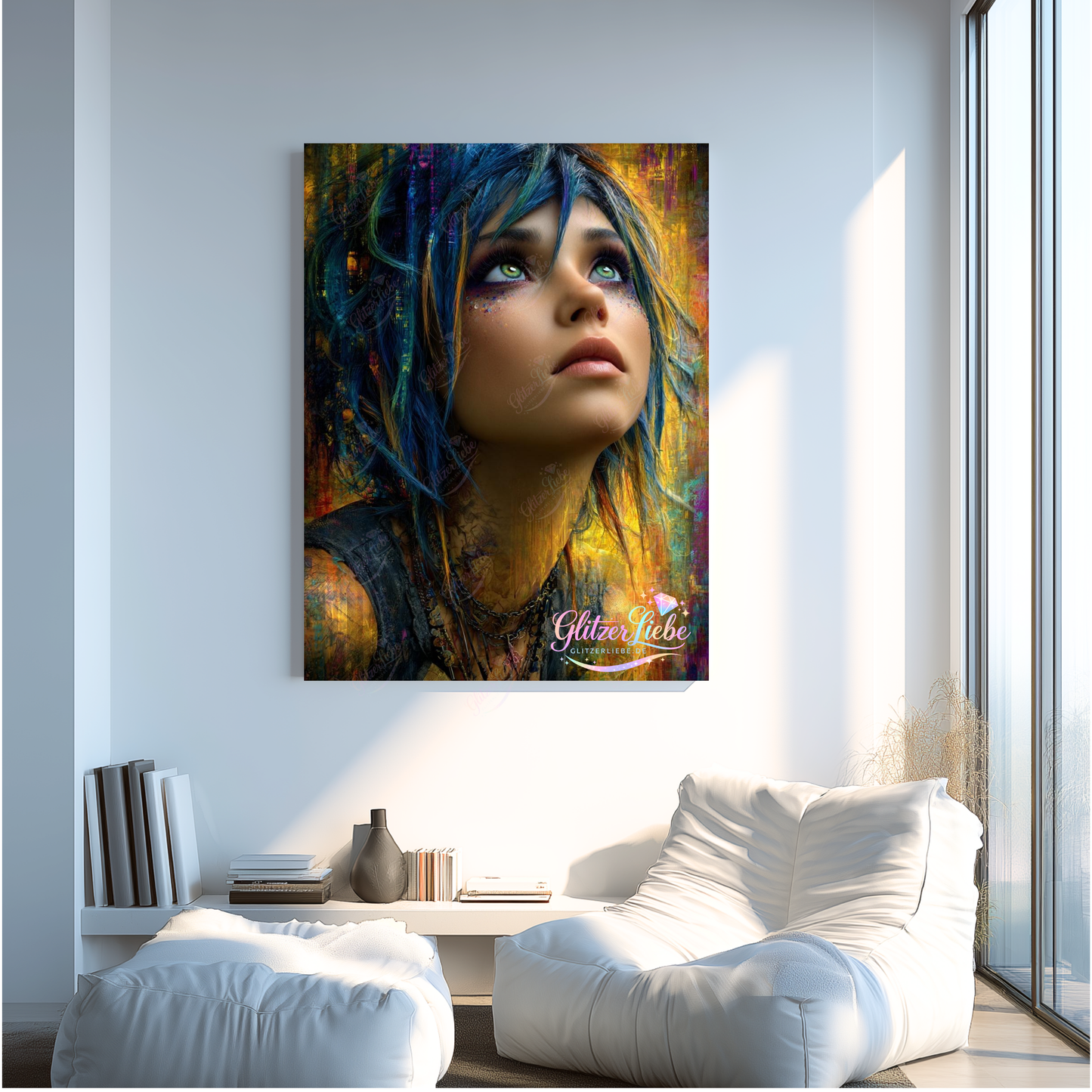 Diamond Painting "Magie der Farben" by Ray Spark, 60x80 cm, 210 Farben, Vorbestellung