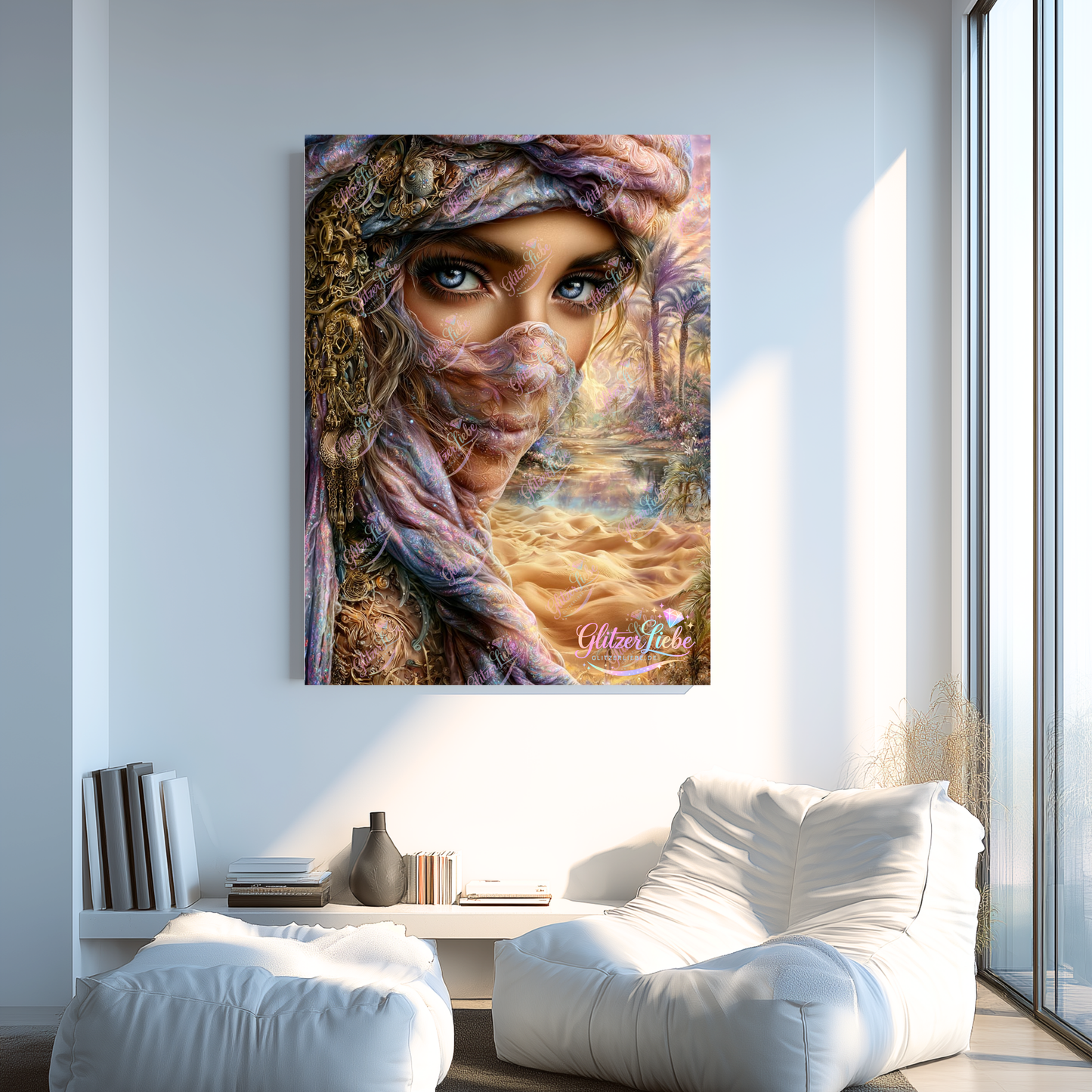 Diamond Painting "Desert Soul" by ManuVany A.i  70x95 cm, 159 Farben, Vorbestellung