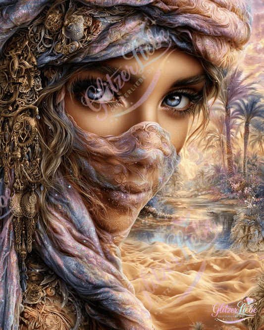 Diamond Painting "Desert Soul" by ManuVany A.i  70x95 cm, 159 Farben, Vorbestellung