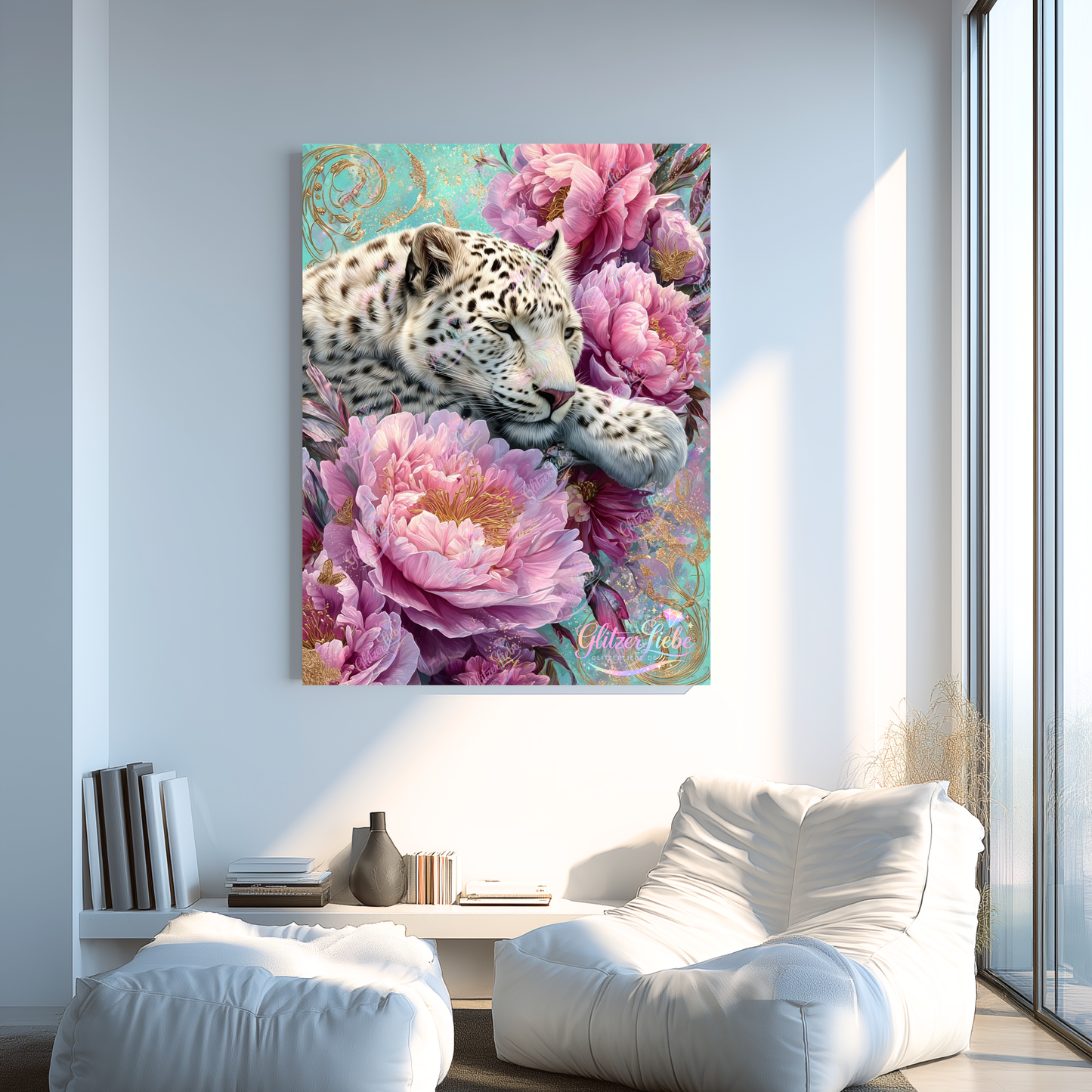 Diamond Painting "Silent Beauty" by sandrietta_ai, 50x70 cm, 135 Farben, Vorbestellung