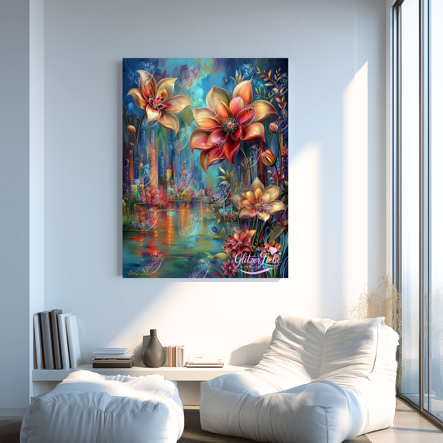 Diamond Painting "Velvet Skyline" by Maggie 80x100 cm, 324 Farben, Vorbestellung